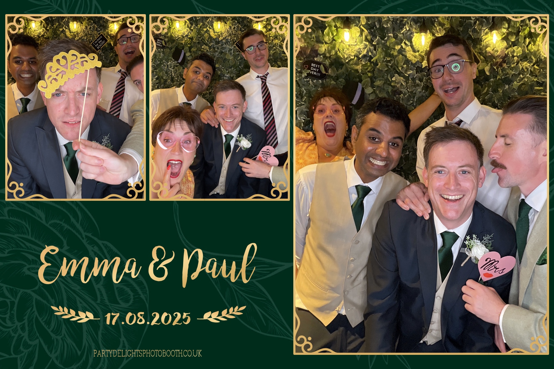 Emma & Paul's Wedding | View more photos from the event at gallery.partydelightsphotobooth.co.uk/u/PartyDelightsPhotoBooth/Emma-Pauls-Wedding