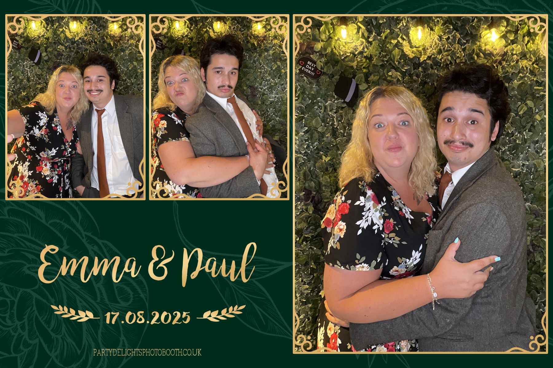 Emma & Paul's Wedding | View more photos from the event at gallery.partydelightsphotobooth.co.uk/u/PartyDelightsPhotoBooth/Emma-Pauls-Wedding