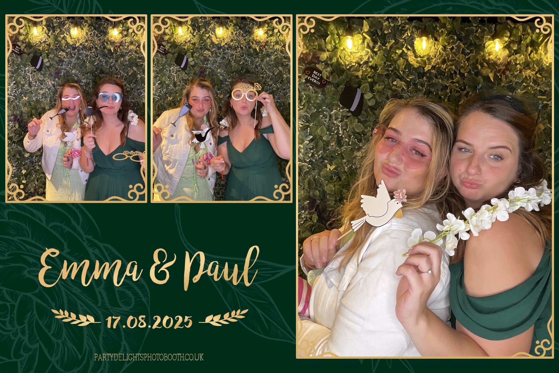 Emma & Paul's Wedding | View more photos from the event at gallery.partydelightsphotobooth.co.uk/u/PartyDelightsPhotoBooth/Emma-Pauls-Wedding