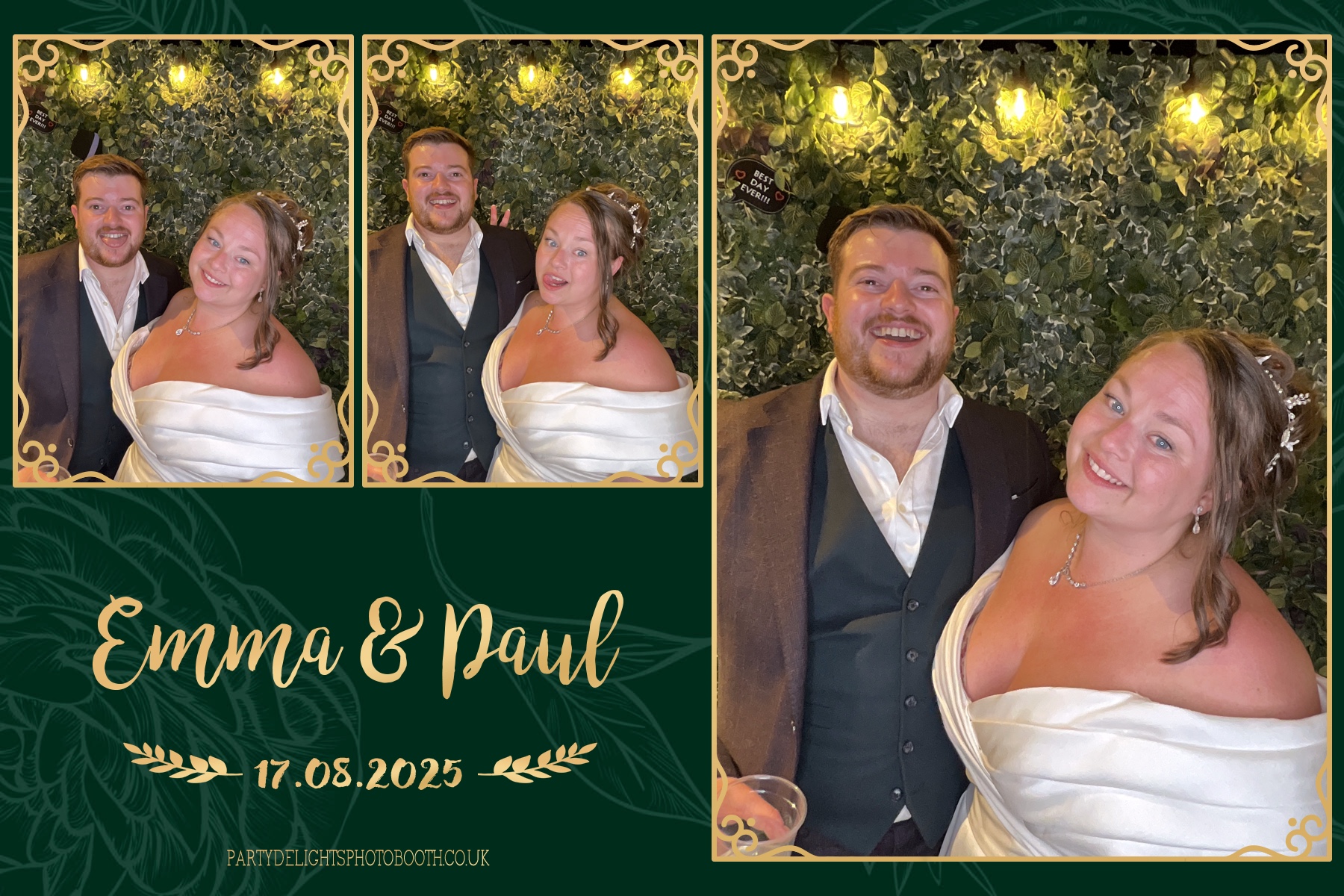 Emma & Paul's Wedding | View more photos from the event at gallery.partydelightsphotobooth.co.uk/u/PartyDelightsPhotoBooth/Emma-Pauls-Wedding