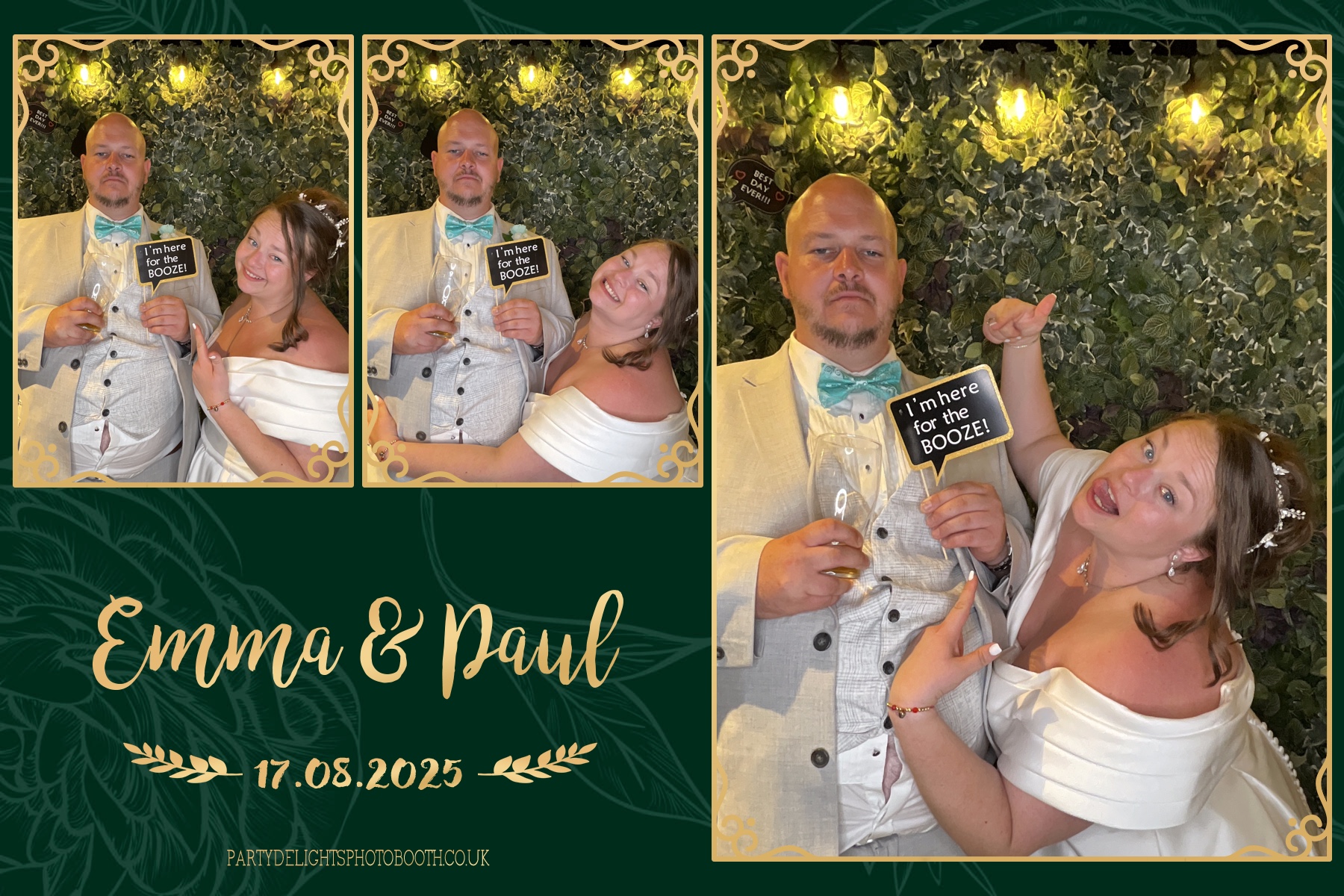 Emma & Paul's Wedding | View more photos from the event at gallery.partydelightsphotobooth.co.uk/u/PartyDelightsPhotoBooth/Emma-Pauls-Wedding