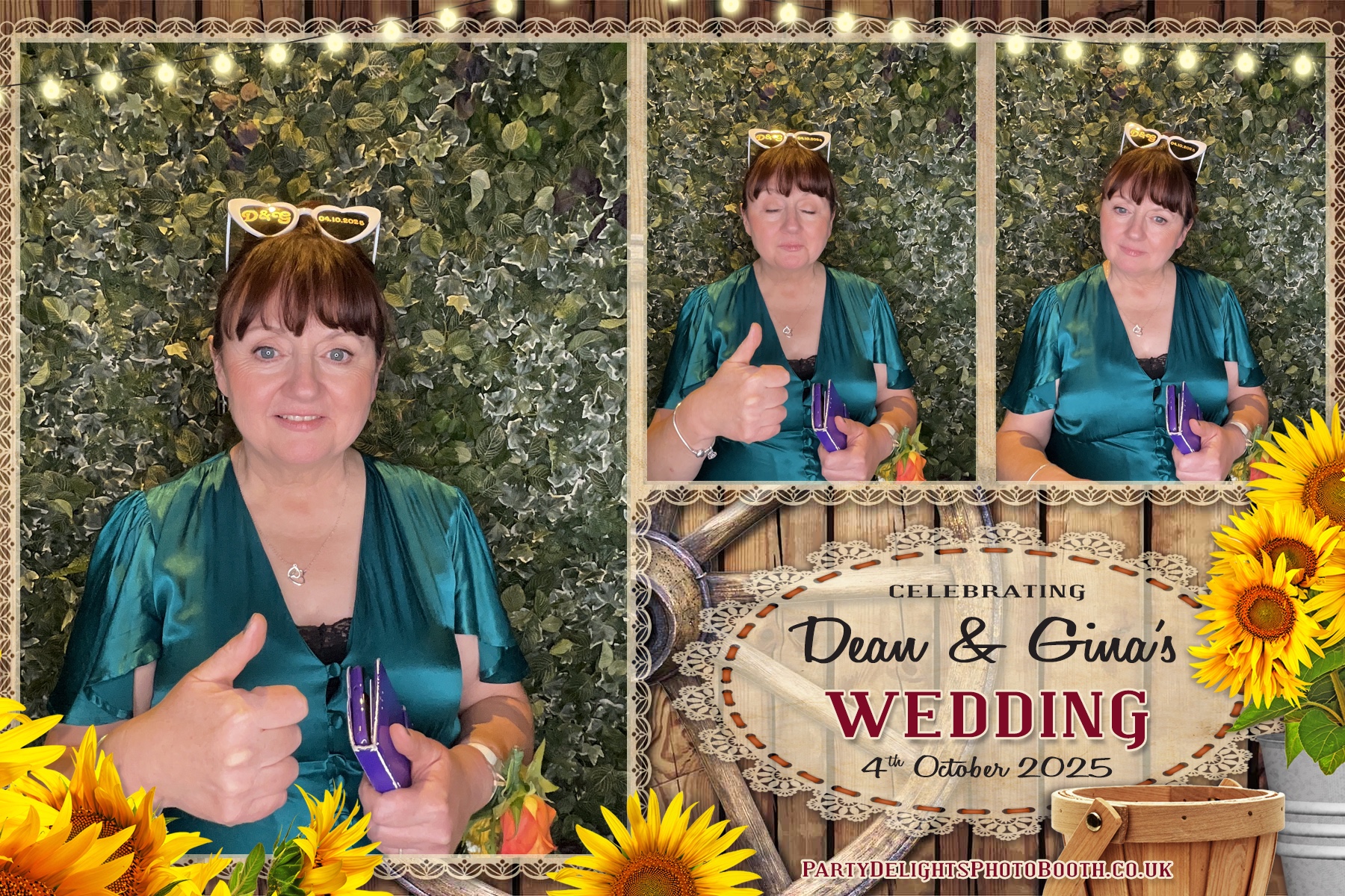 Gina and Dean's Wedding | View more photos from the event at gallery.partydelightsphotobooth.co.uk/u/PartyDelightsPhotoBooth/Gina-and-Deans-Wedding