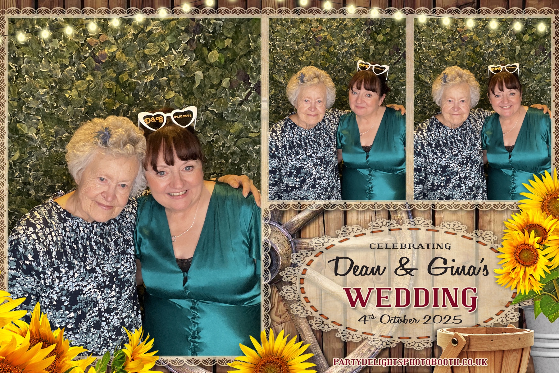 Gina and Dean's Wedding | View more photos from the event at gallery.partydelightsphotobooth.co.uk/u/PartyDelightsPhotoBooth/Gina-and-Deans-Wedding