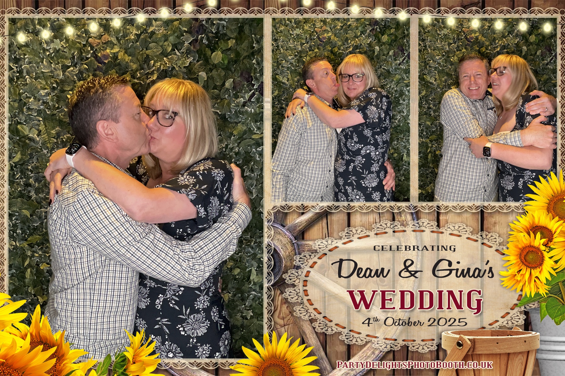 Gina and Dean's Wedding | View more photos from the event at gallery.partydelightsphotobooth.co.uk/u/PartyDelightsPhotoBooth/Gina-and-Deans-Wedding