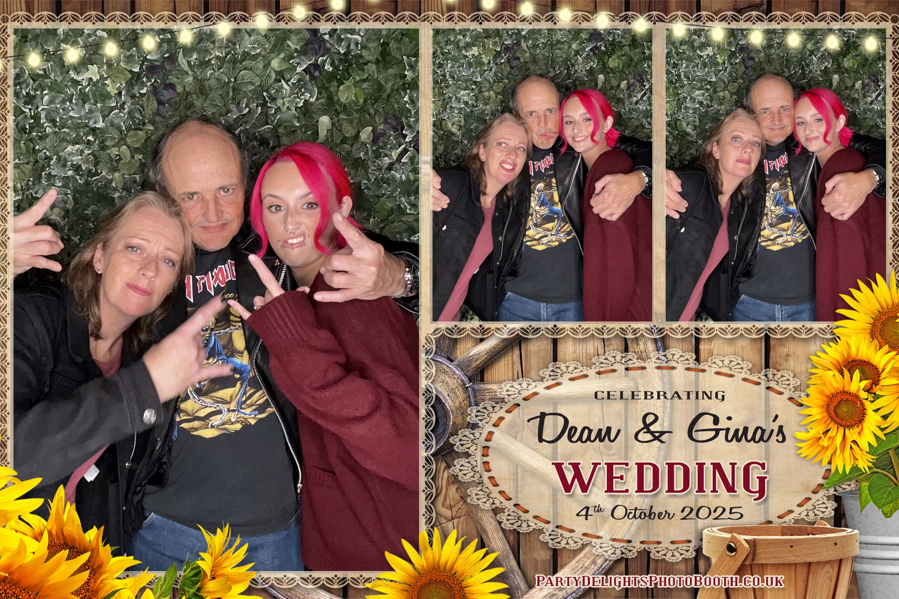 Gina and Dean's Wedding | View more photos from the event at gallery.partydelightsphotobooth.co.uk/u/PartyDelightsPhotoBooth/Gina-and-Deans-Wedding