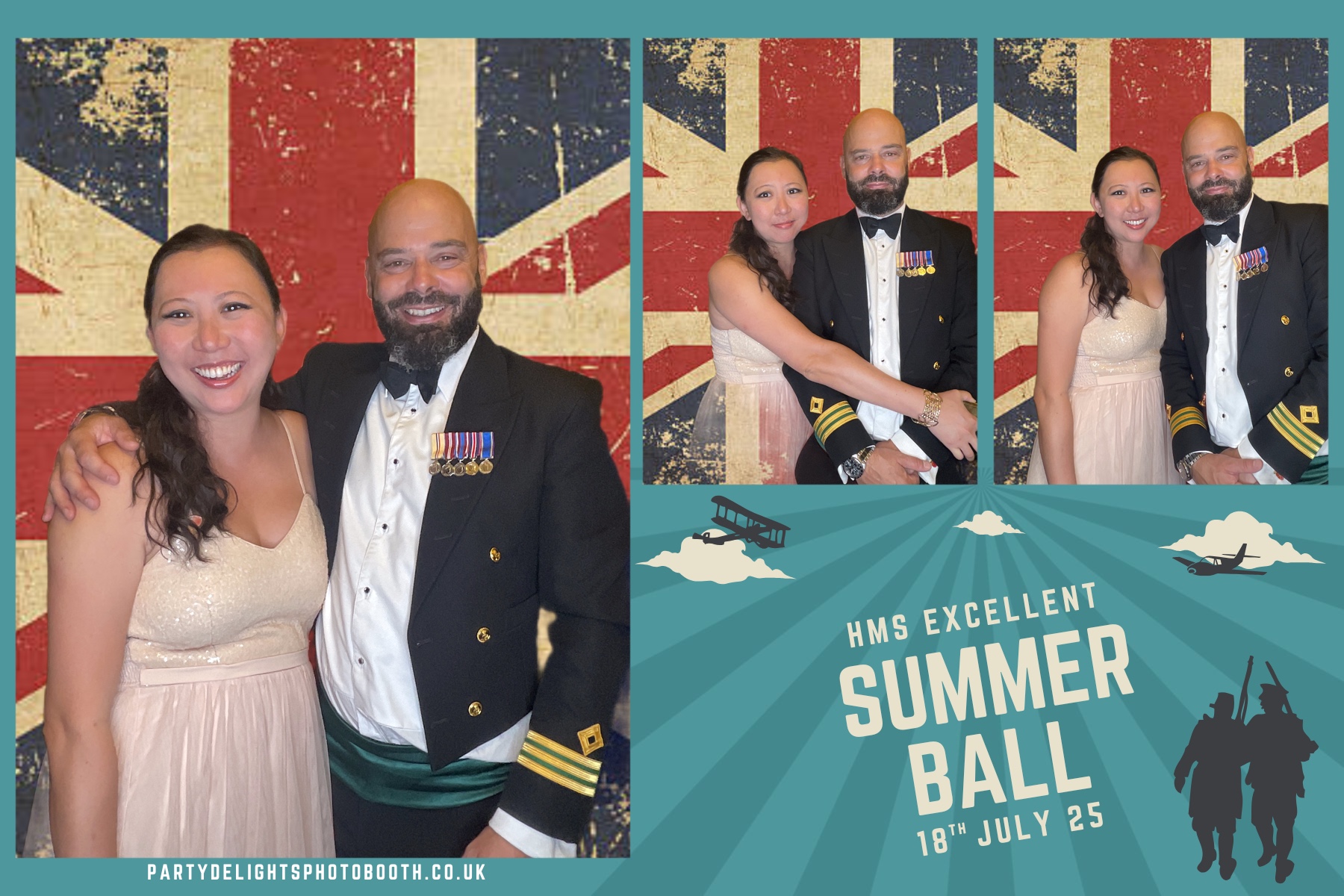 HMS Excellent Summer Ball | View more photos from the event at gallery.partydelightsphotobooth.co.uk/u/PartyDelightsPhotoBooth/HMS-Excellent-Summer-Ball