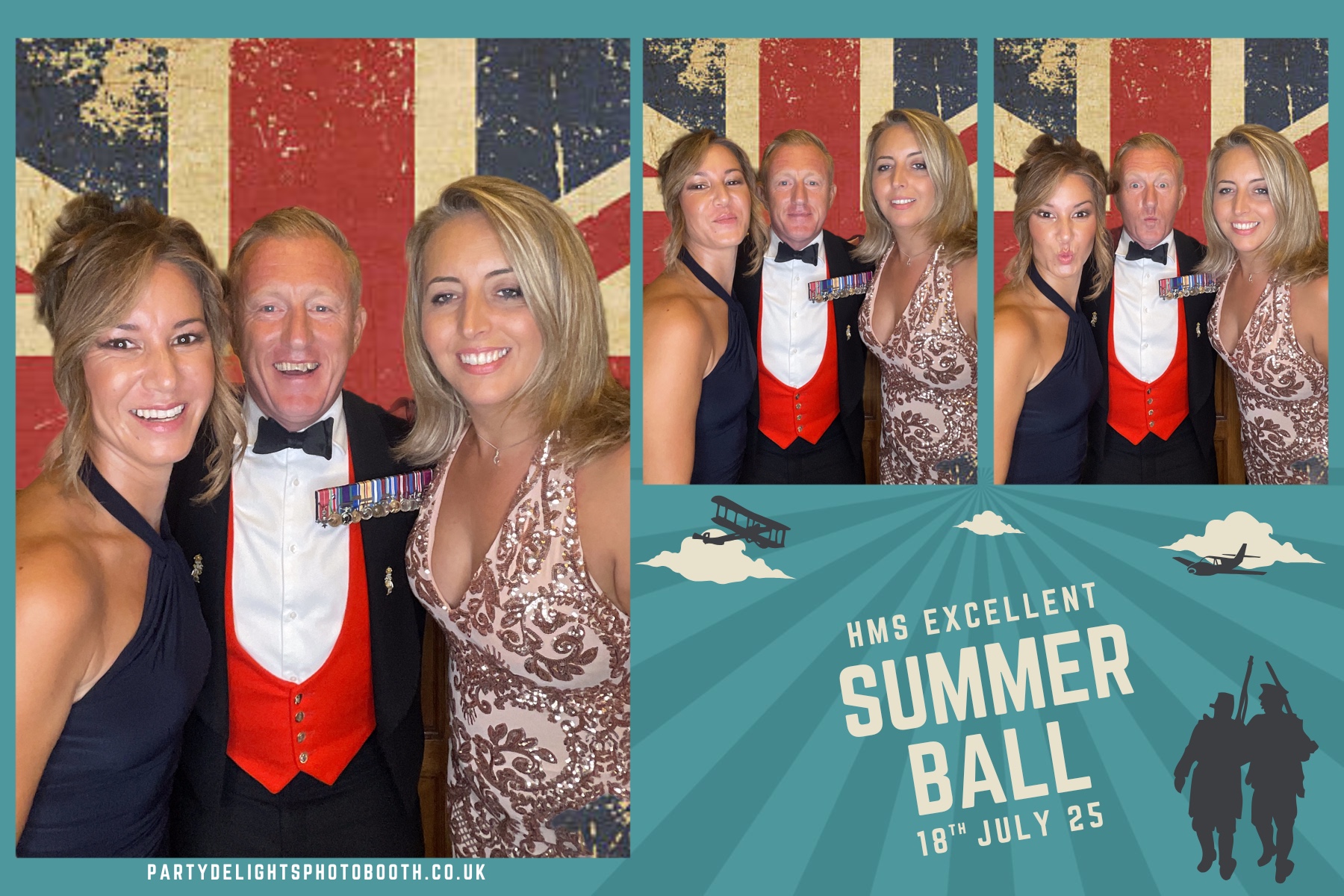 HMS Excellent Summer Ball | View more photos from the event at gallery.partydelightsphotobooth.co.uk/u/PartyDelightsPhotoBooth/HMS-Excellent-Summer-Ball