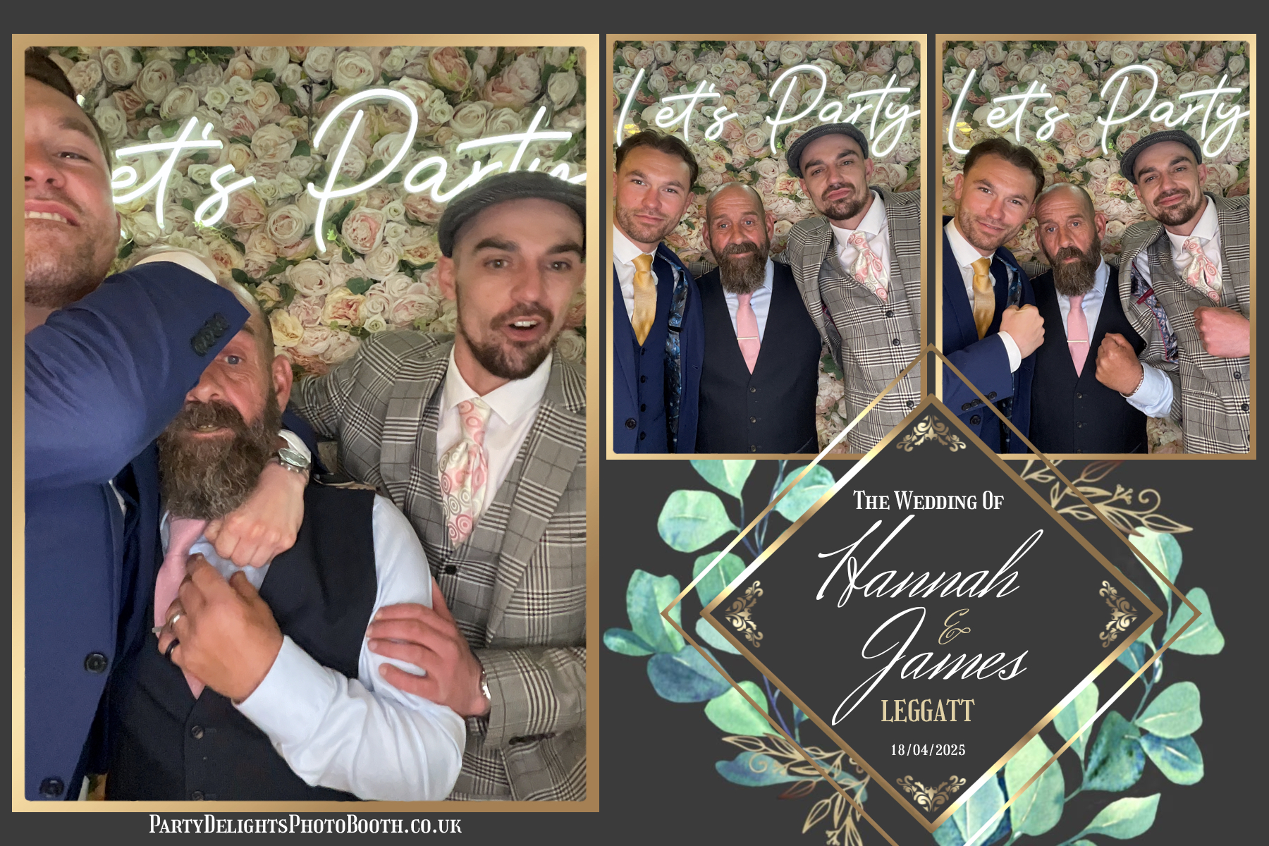 Hannah & James’ Wedding | View more photos from the event at gallery.partydelightsphotobooth.co.uk/u/PartyDelightsPhotoBooth/Hannah-James’-Wedding