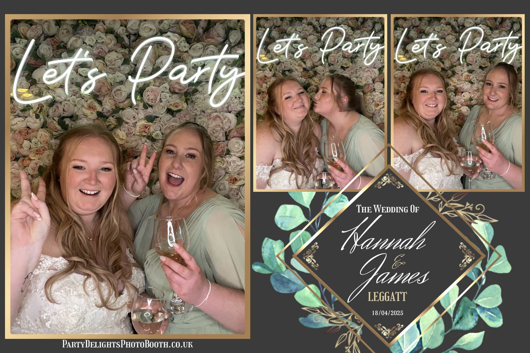 Hannah & James’ Wedding | View more photos from the event at gallery.partydelightsphotobooth.co.uk/u/PartyDelightsPhotoBooth/Hannah-James’-Wedding