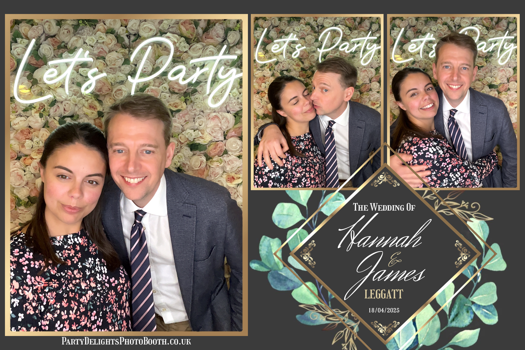 Hannah & James’ Wedding | View more photos from the event at gallery.partydelightsphotobooth.co.uk/u/PartyDelightsPhotoBooth/Hannah-James’-Wedding