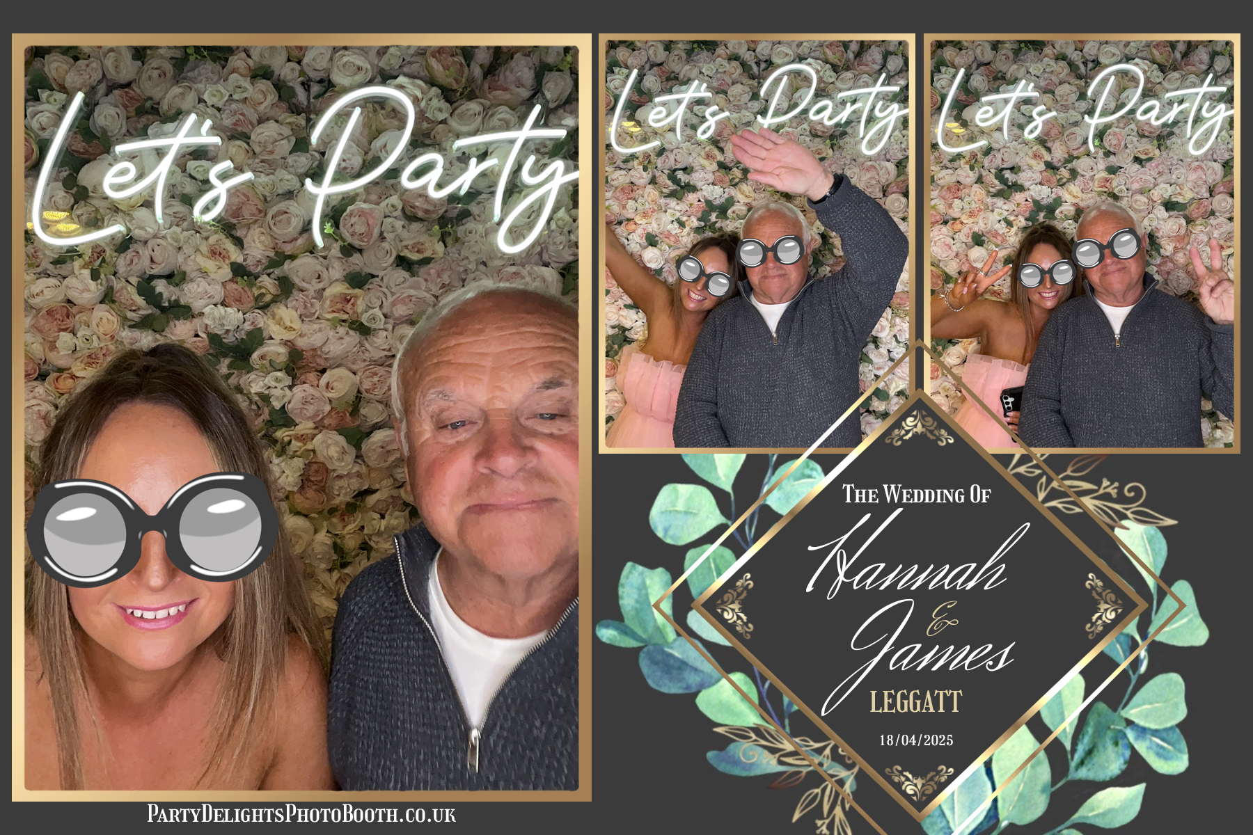 Hannah & James’ Wedding | View more photos from the event at gallery.partydelightsphotobooth.co.uk/u/PartyDelightsPhotoBooth/Hannah-James’-Wedding
