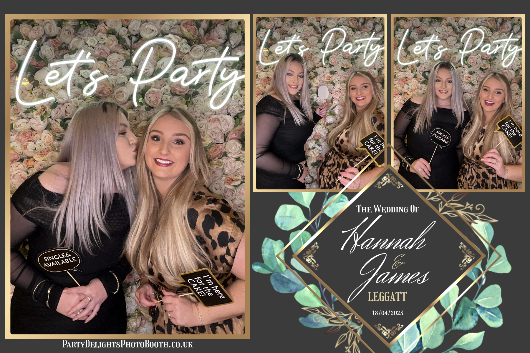 Hannah & James’ Wedding | View more photos from the event at gallery.partydelightsphotobooth.co.uk/u/PartyDelightsPhotoBooth/Hannah-James’-Wedding