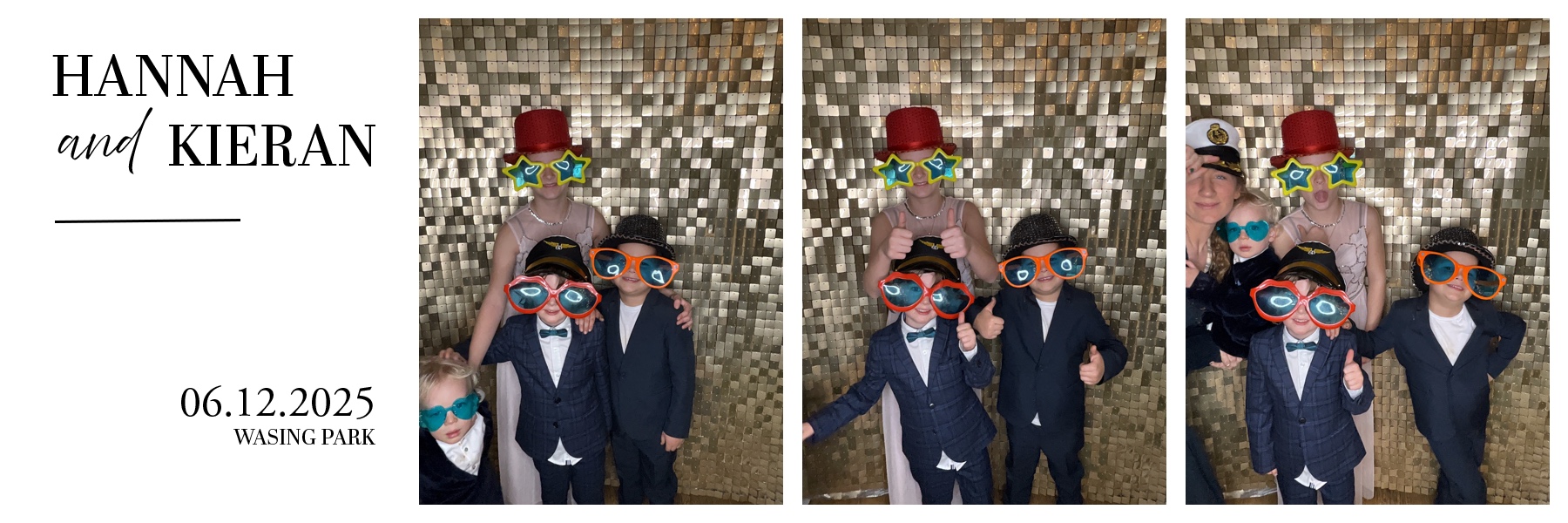 Hannah & Kieran's Wedding! | View more photos from the event at gallery.partydelightsphotobooth.co.uk/u/PartyDelightsPhotoBooth/Hannah-Kierans-Wedding