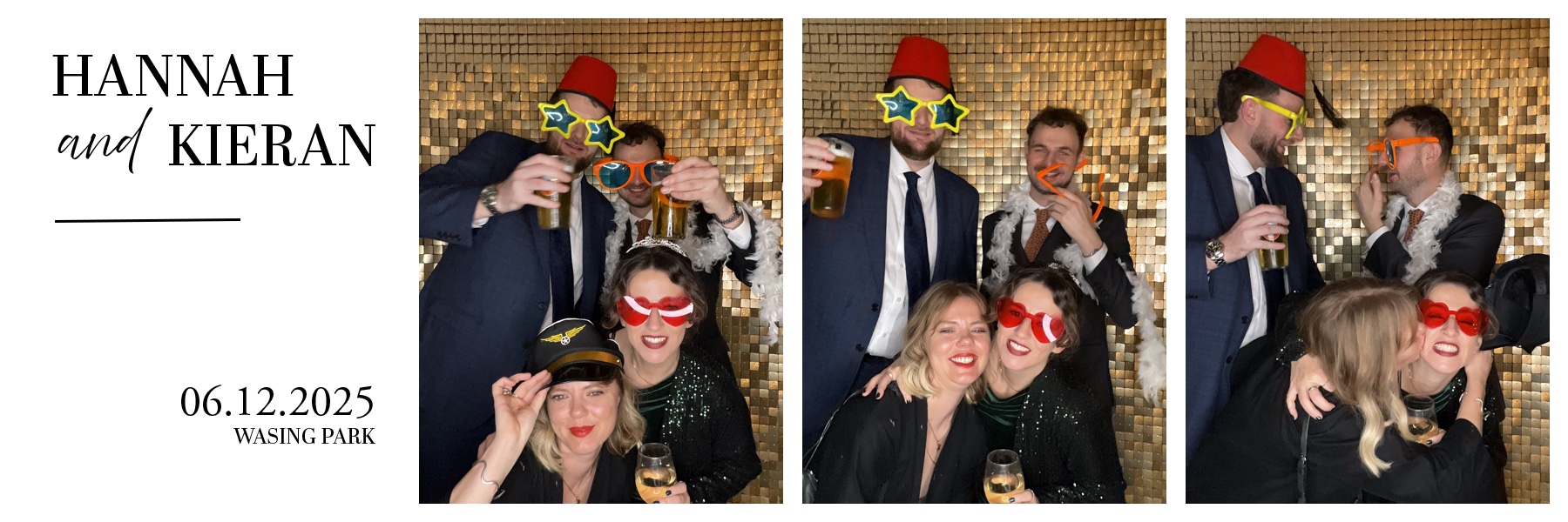 Hannah & Kieran's Wedding! | View more photos from the event at gallery.partydelightsphotobooth.co.uk/u/PartyDelightsPhotoBooth/Hannah-Kierans-Wedding