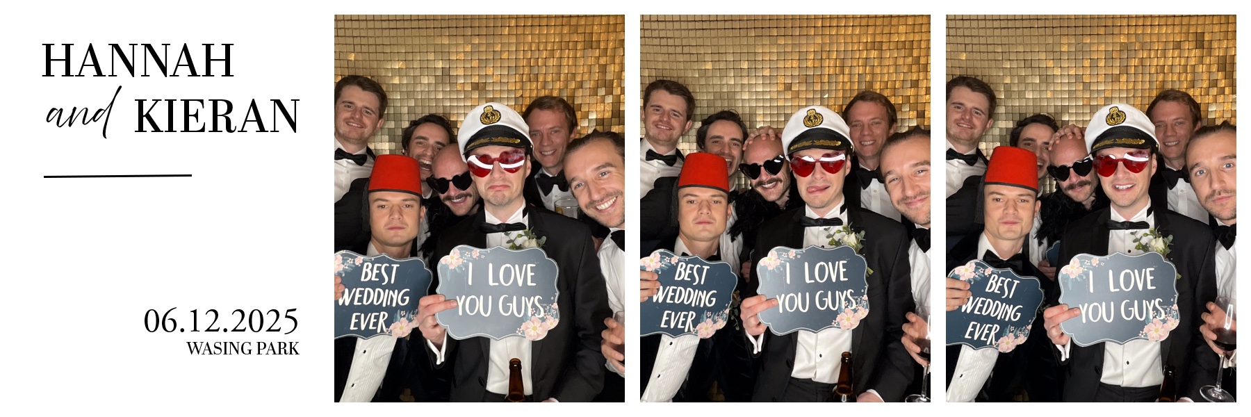 Hannah & Kieran's Wedding! | View more photos from the event at gallery.partydelightsphotobooth.co.uk/u/PartyDelightsPhotoBooth/Hannah-Kierans-Wedding