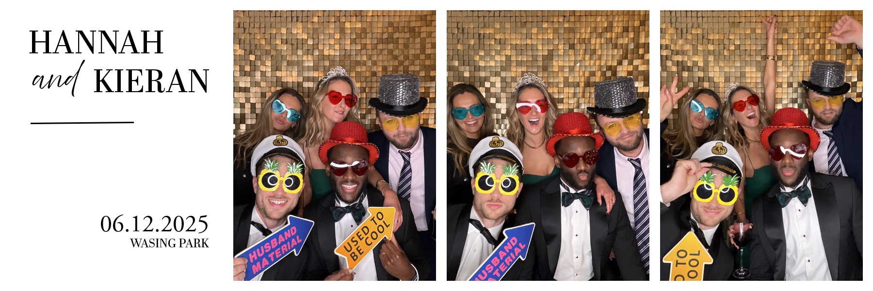 Hannah & Kieran's Wedding! | View more photos from the event at gallery.partydelightsphotobooth.co.uk/u/PartyDelightsPhotoBooth/Hannah-Kierans-Wedding