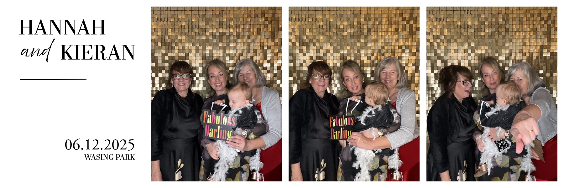 Hannah & Kieran's Wedding! | View more photos from the event at gallery.partydelightsphotobooth.co.uk/u/PartyDelightsPhotoBooth/Hannah-Kierans-Wedding