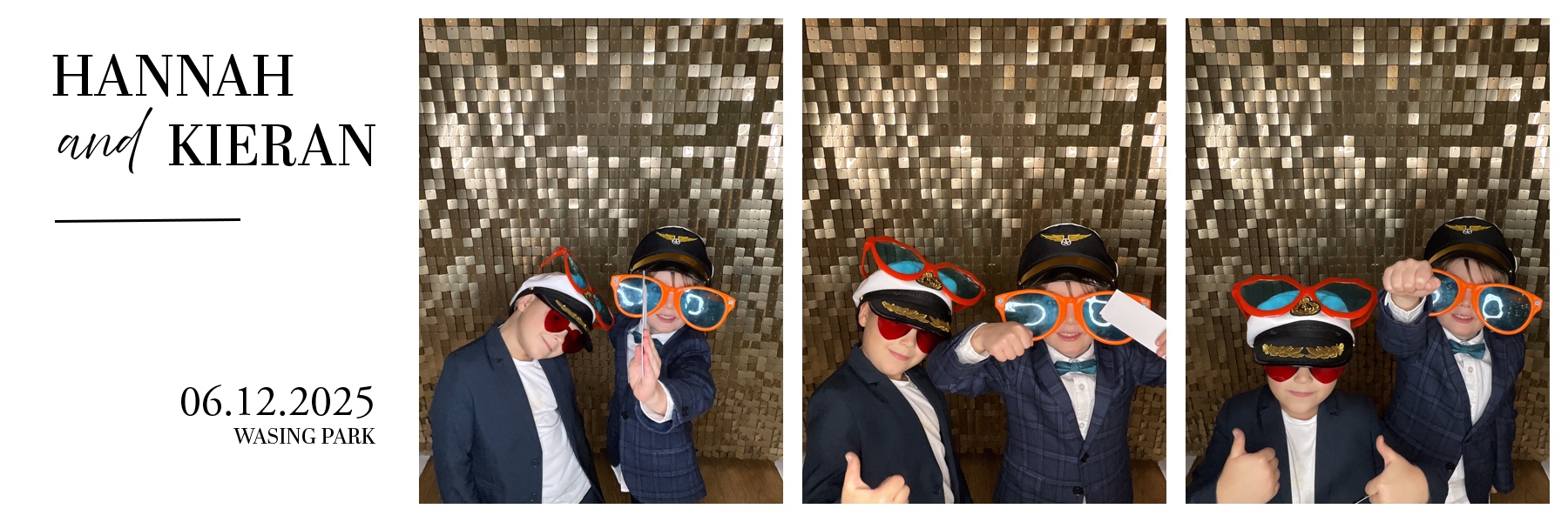 Hannah & Kieran's Wedding! | View more photos from the event at gallery.partydelightsphotobooth.co.uk/u/PartyDelightsPhotoBooth/Hannah-Kierans-Wedding