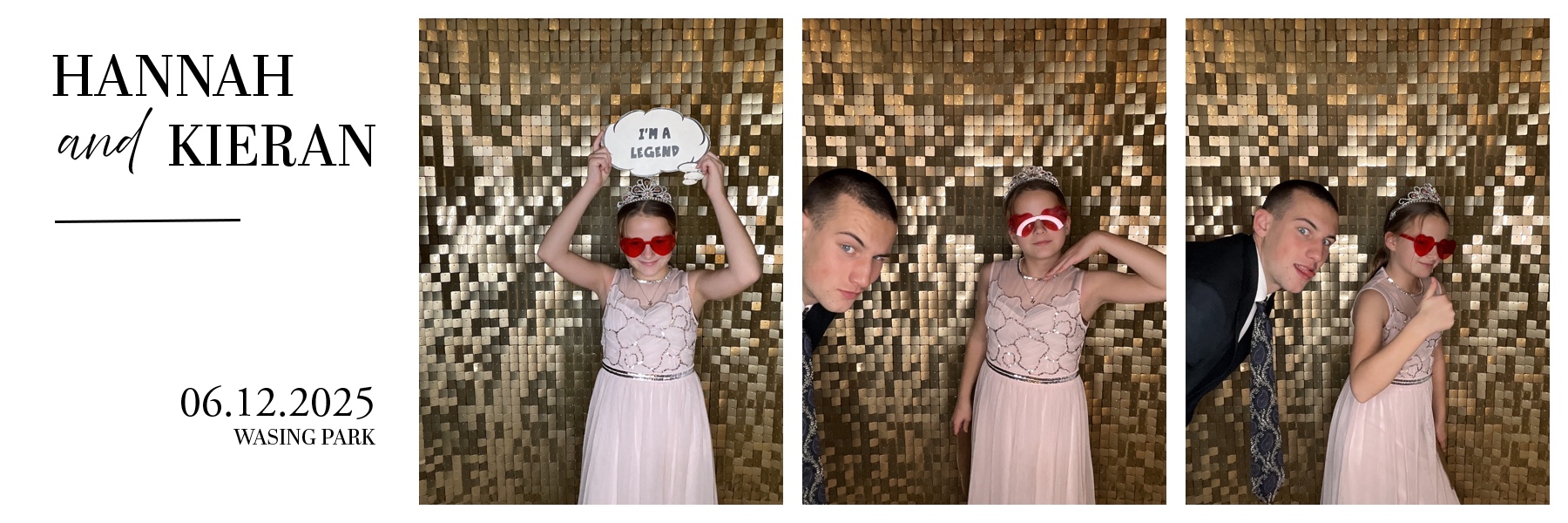 Hannah & Kieran's Wedding! | View more photos from the event at gallery.partydelightsphotobooth.co.uk/u/PartyDelightsPhotoBooth/Hannah-Kierans-Wedding