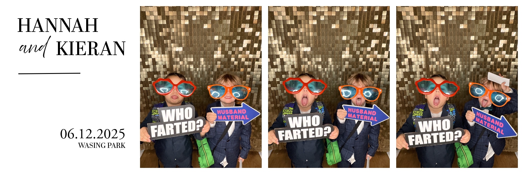 Hannah & Kieran's Wedding! | View more photos from the event at gallery.partydelightsphotobooth.co.uk/u/PartyDelightsPhotoBooth/Hannah-Kierans-Wedding