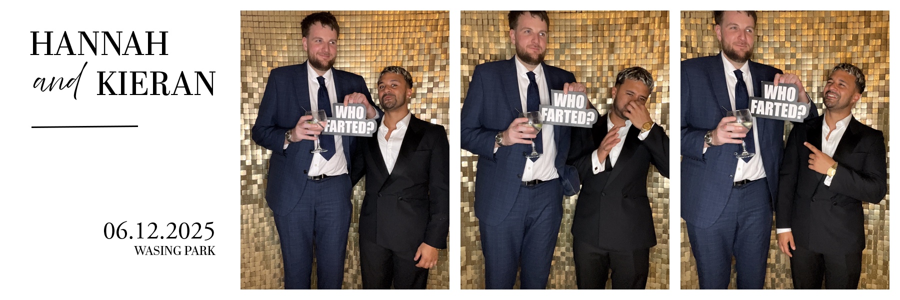 Hannah & Kieran's Wedding! | View more photos from the event at gallery.partydelightsphotobooth.co.uk/u/PartyDelightsPhotoBooth/Hannah-Kierans-Wedding