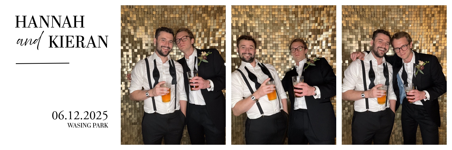 Hannah & Kieran's Wedding! | View more photos from the event at gallery.partydelightsphotobooth.co.uk/u/PartyDelightsPhotoBooth/Hannah-Kierans-Wedding