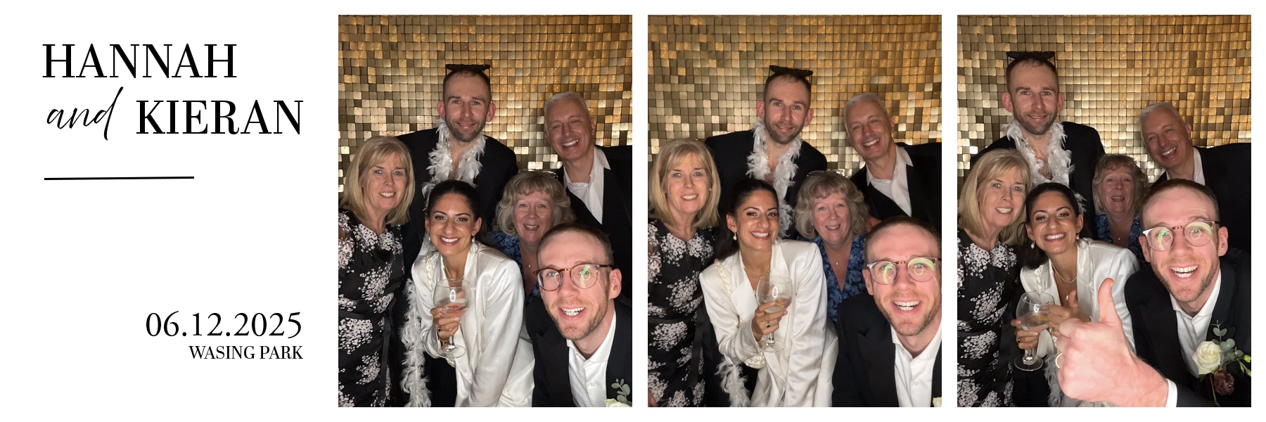 Hannah & Kieran's Wedding! | View more photos from the event at gallery.partydelightsphotobooth.co.uk/u/PartyDelightsPhotoBooth/Hannah-Kierans-Wedding