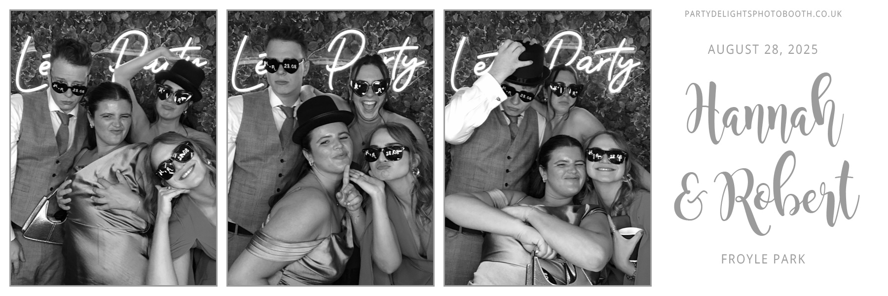 Hannah and Robert's Wedding | View more photos from the event at gallery.partydelightsphotobooth.co.uk/u/PartyDelightsPhotoBooth/Hannah-and-Roberts-Wedding