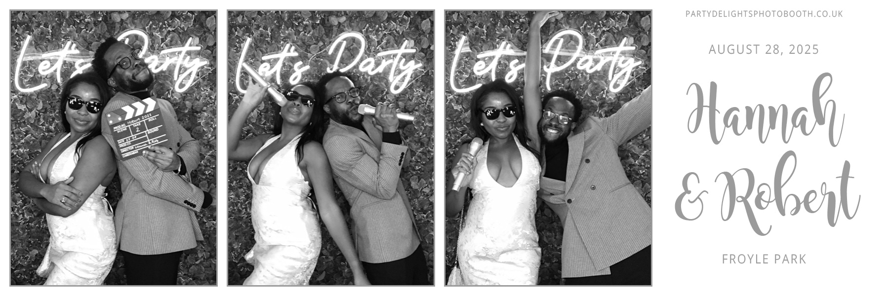 Hannah and Robert's Wedding | View more photos from the event at gallery.partydelightsphotobooth.co.uk/u/PartyDelightsPhotoBooth/Hannah-and-Roberts-Wedding