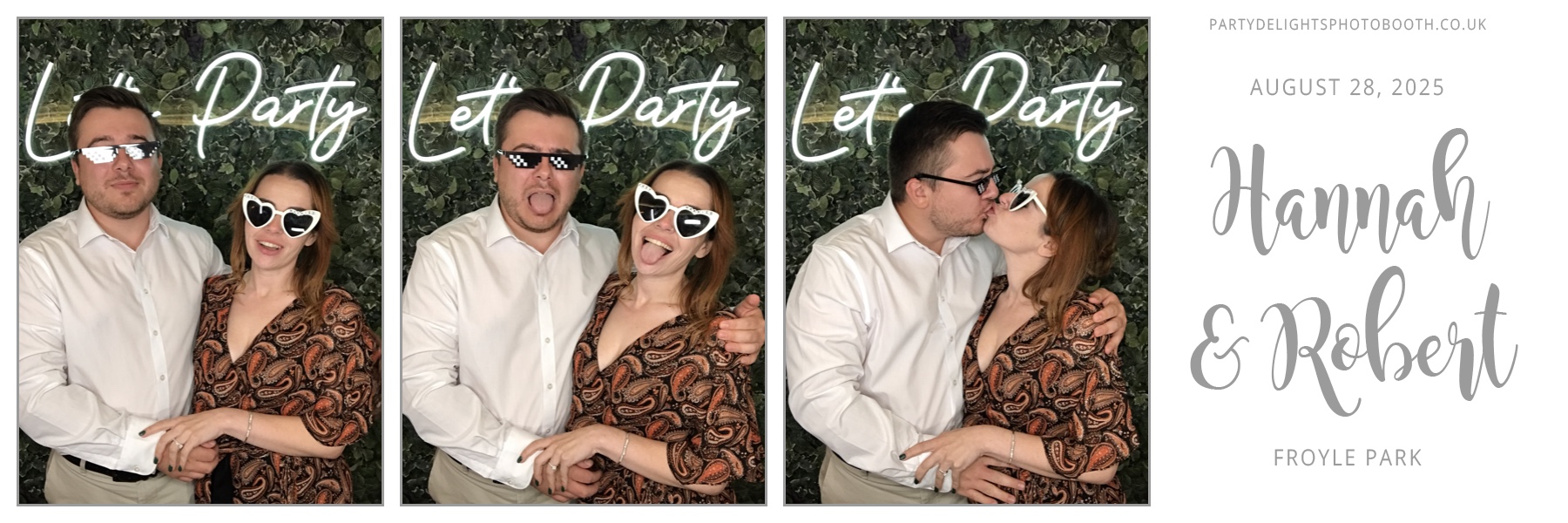 Hannah and Robert's Wedding | View more photos from the event at gallery.partydelightsphotobooth.co.uk/u/PartyDelightsPhotoBooth/Hannah-and-Roberts-Wedding
