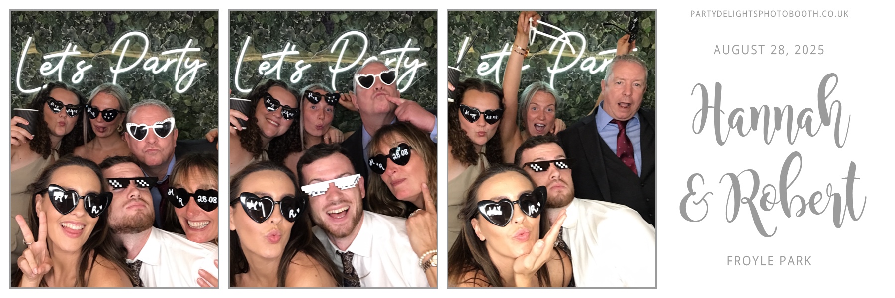 Hannah and Robert's Wedding | View more photos from the event at gallery.partydelightsphotobooth.co.uk/u/PartyDelightsPhotoBooth/Hannah-and-Roberts-Wedding
