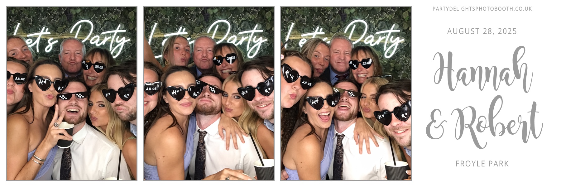 Hannah and Robert's Wedding | View more photos from the event at gallery.partydelightsphotobooth.co.uk/u/PartyDelightsPhotoBooth/Hannah-and-Roberts-Wedding