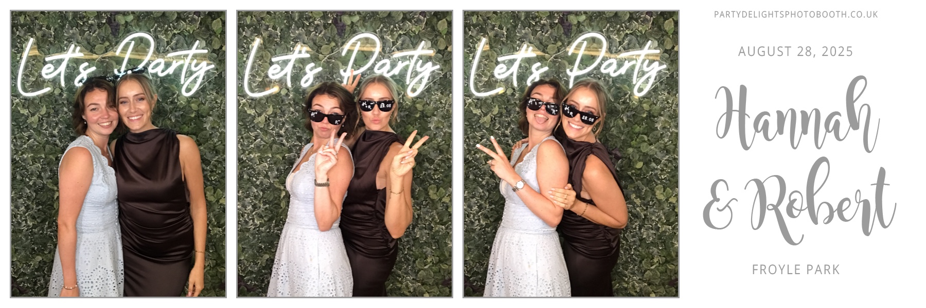 Hannah and Robert's Wedding | View more photos from the event at gallery.partydelightsphotobooth.co.uk/u/PartyDelightsPhotoBooth/Hannah-and-Roberts-Wedding