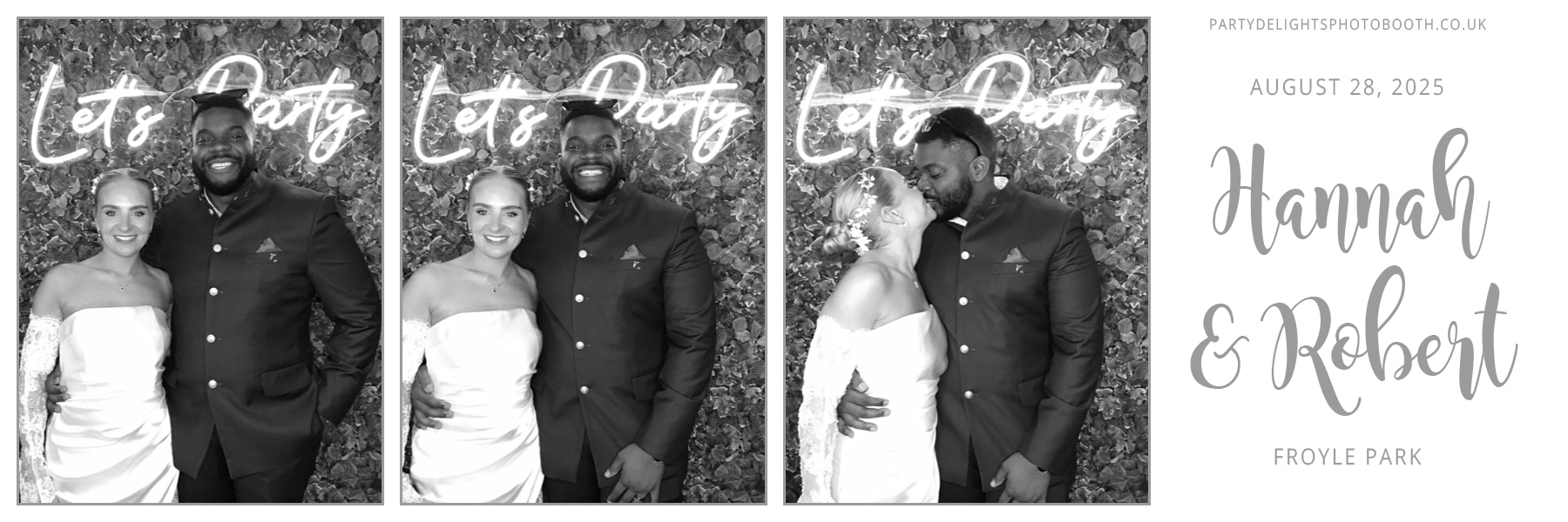 Hannah and Robert's Wedding | View more photos from the event at gallery.partydelightsphotobooth.co.uk/u/PartyDelightsPhotoBooth/Hannah-and-Roberts-Wedding