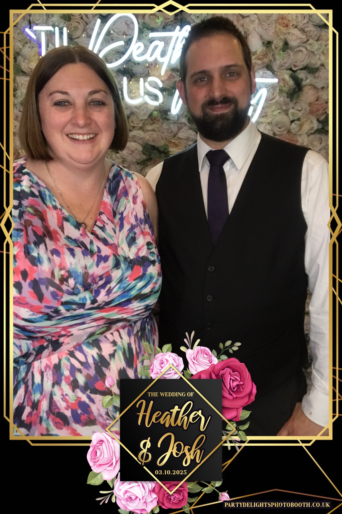 Heather and Josh's Wedding | View more photos from the event at gallery.partydelightsphotobooth.co.uk/u/PartyDelightsPhotoBooth/Heather-and-Joshs-Wedding