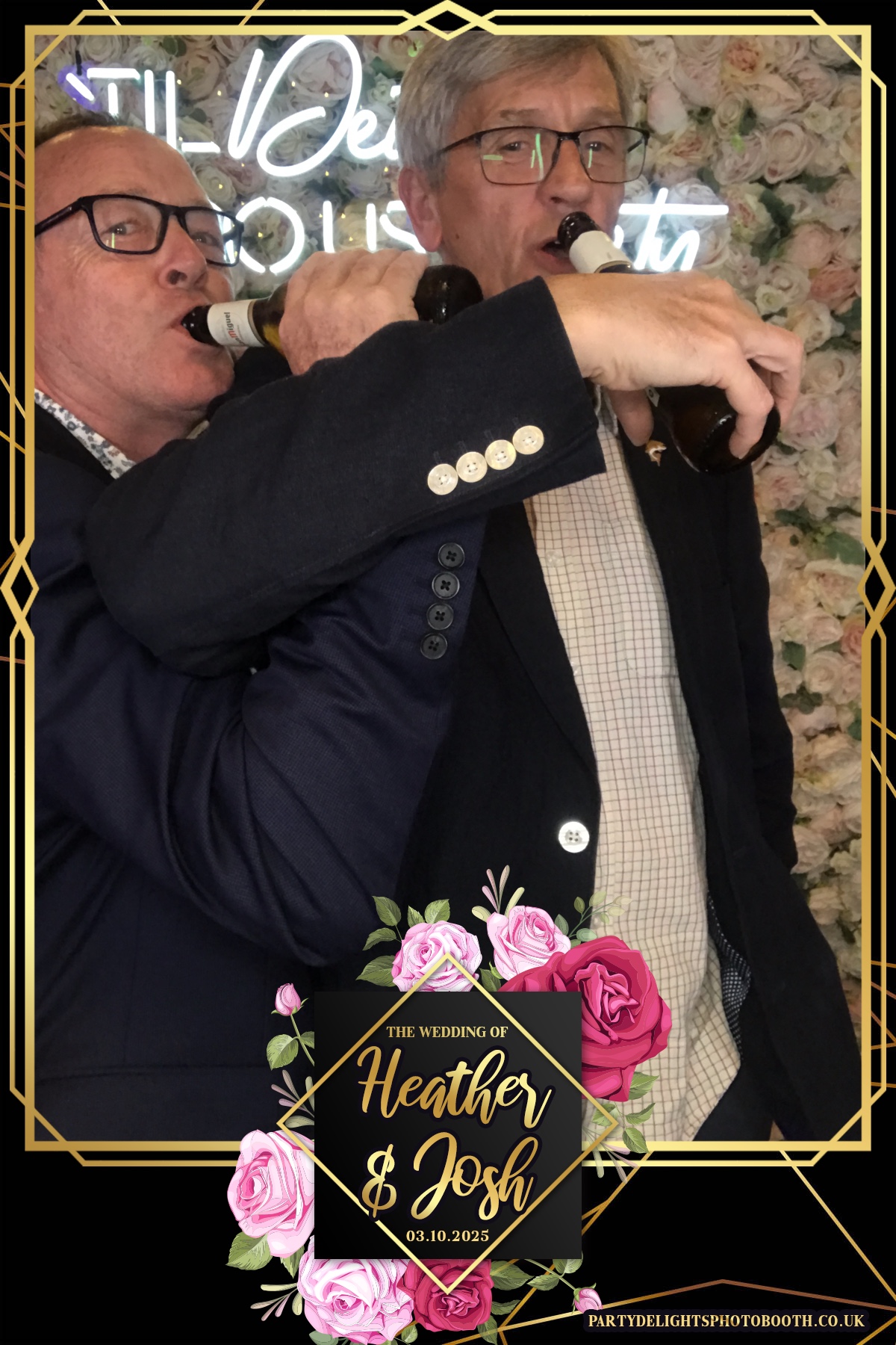 Heather and Josh's Wedding | View more photos from the event at gallery.partydelightsphotobooth.co.uk/u/PartyDelightsPhotoBooth/Heather-and-Joshs-Wedding
