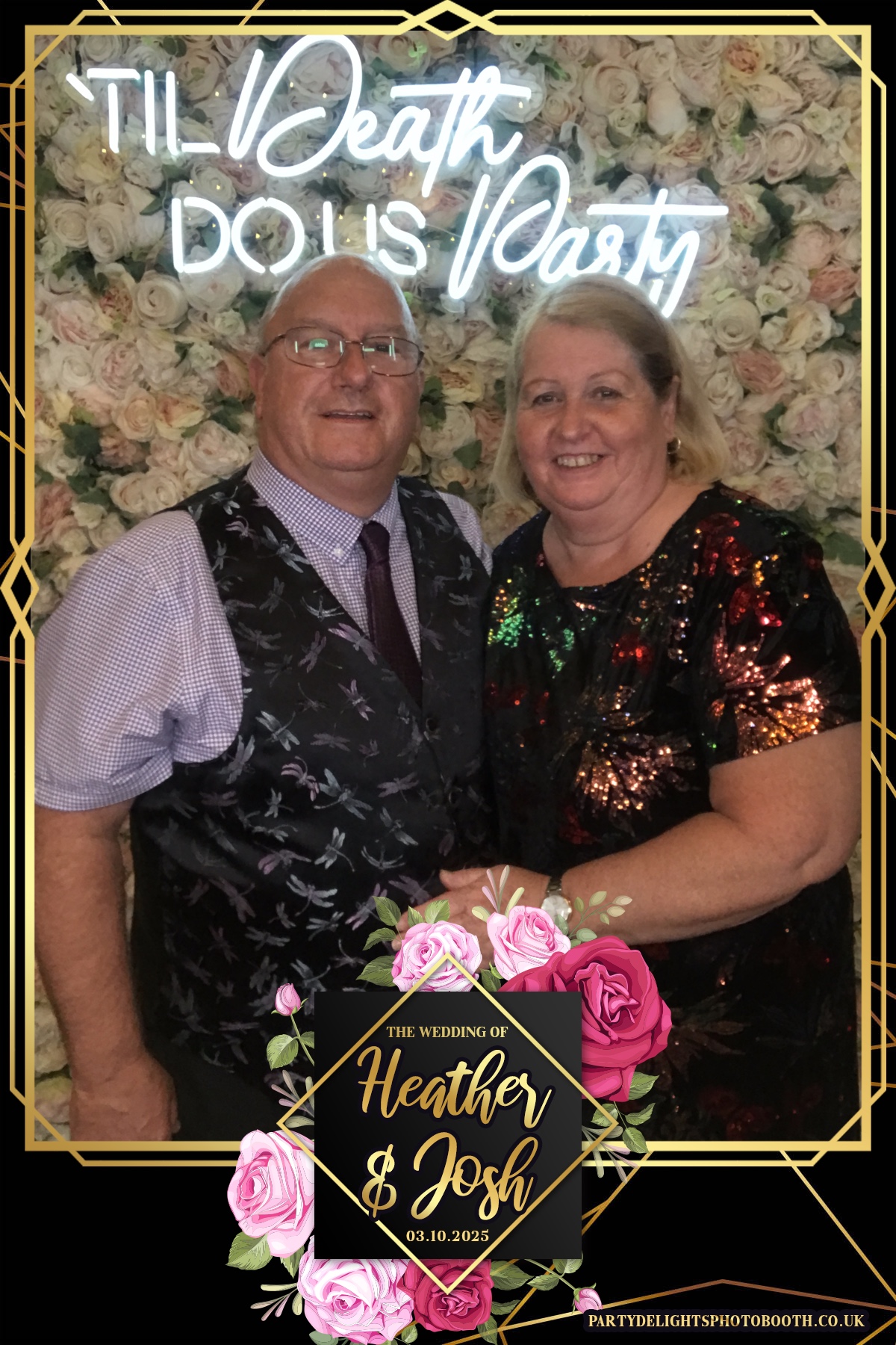 Heather and Josh's Wedding | View more photos from the event at gallery.partydelightsphotobooth.co.uk/u/PartyDelightsPhotoBooth/Heather-and-Joshs-Wedding