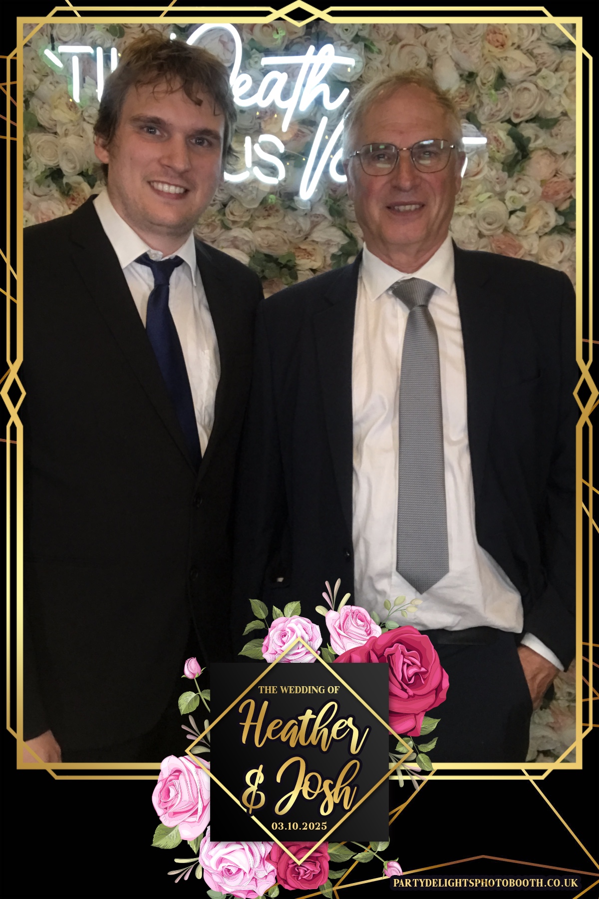 Heather and Josh's Wedding | View more photos from the event at gallery.partydelightsphotobooth.co.uk/u/PartyDelightsPhotoBooth/Heather-and-Joshs-Wedding