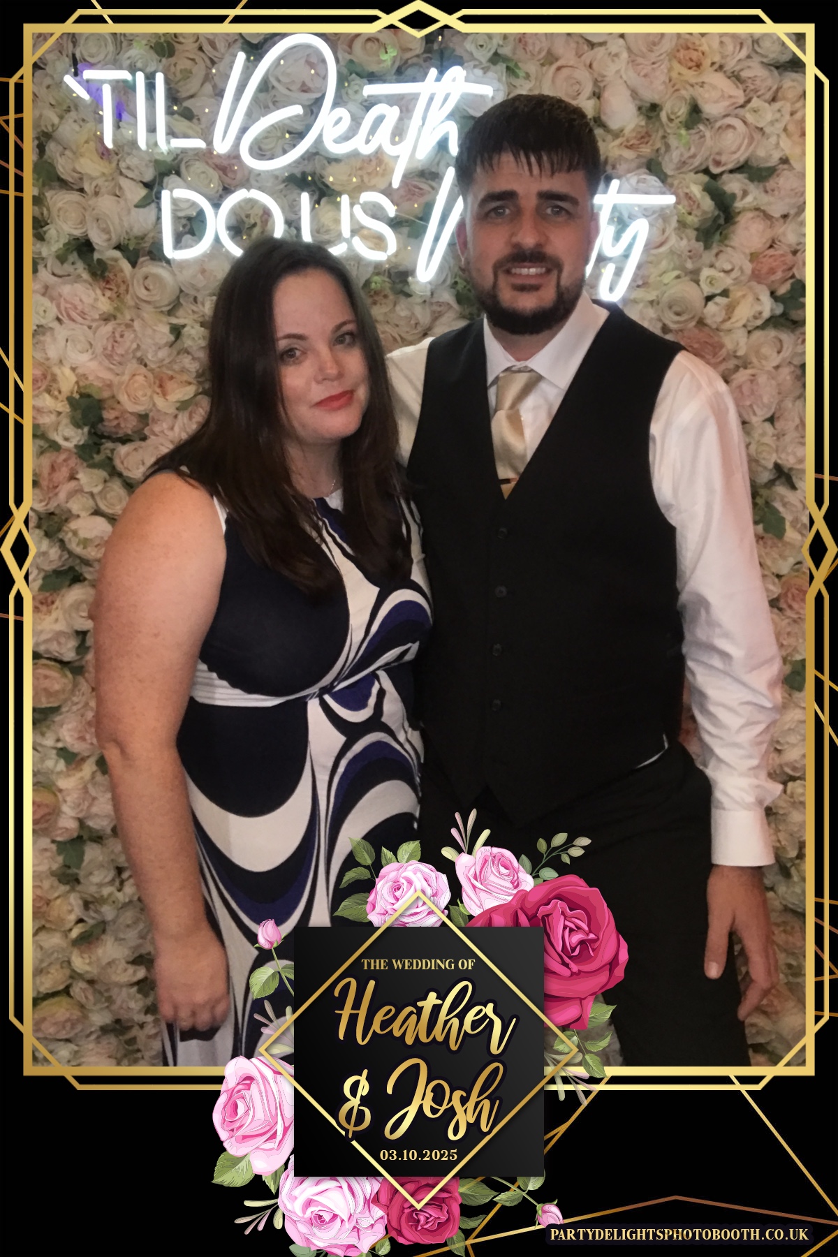 Heather and Josh's Wedding | View more photos from the event at gallery.partydelightsphotobooth.co.uk/u/PartyDelightsPhotoBooth/Heather-and-Joshs-Wedding