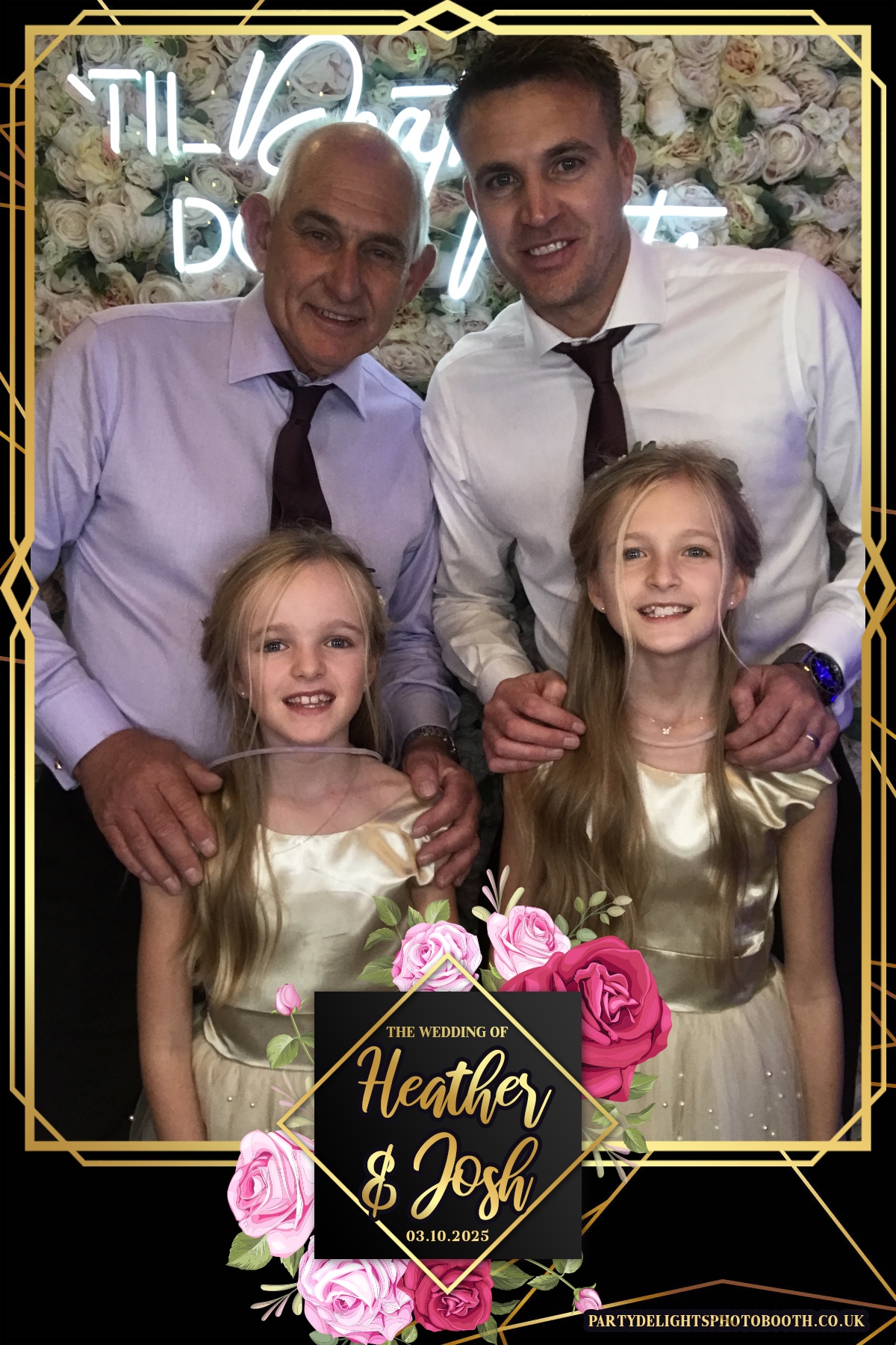 Heather and Josh's Wedding | View more photos from the event at gallery.partydelightsphotobooth.co.uk/u/PartyDelightsPhotoBooth/Heather-and-Joshs-Wedding