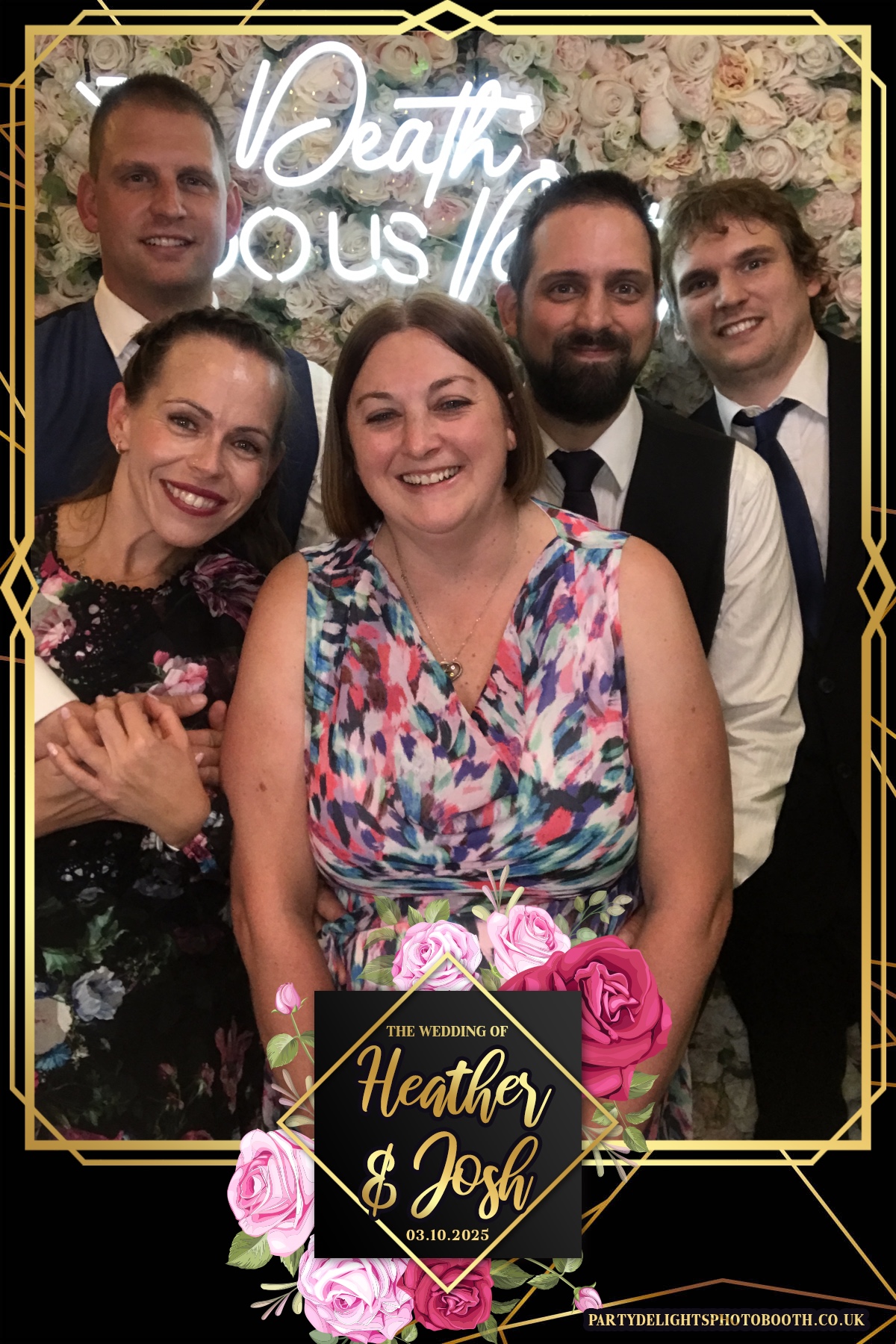 Heather and Josh's Wedding | View more photos from the event at gallery.partydelightsphotobooth.co.uk/u/PartyDelightsPhotoBooth/Heather-and-Joshs-Wedding
