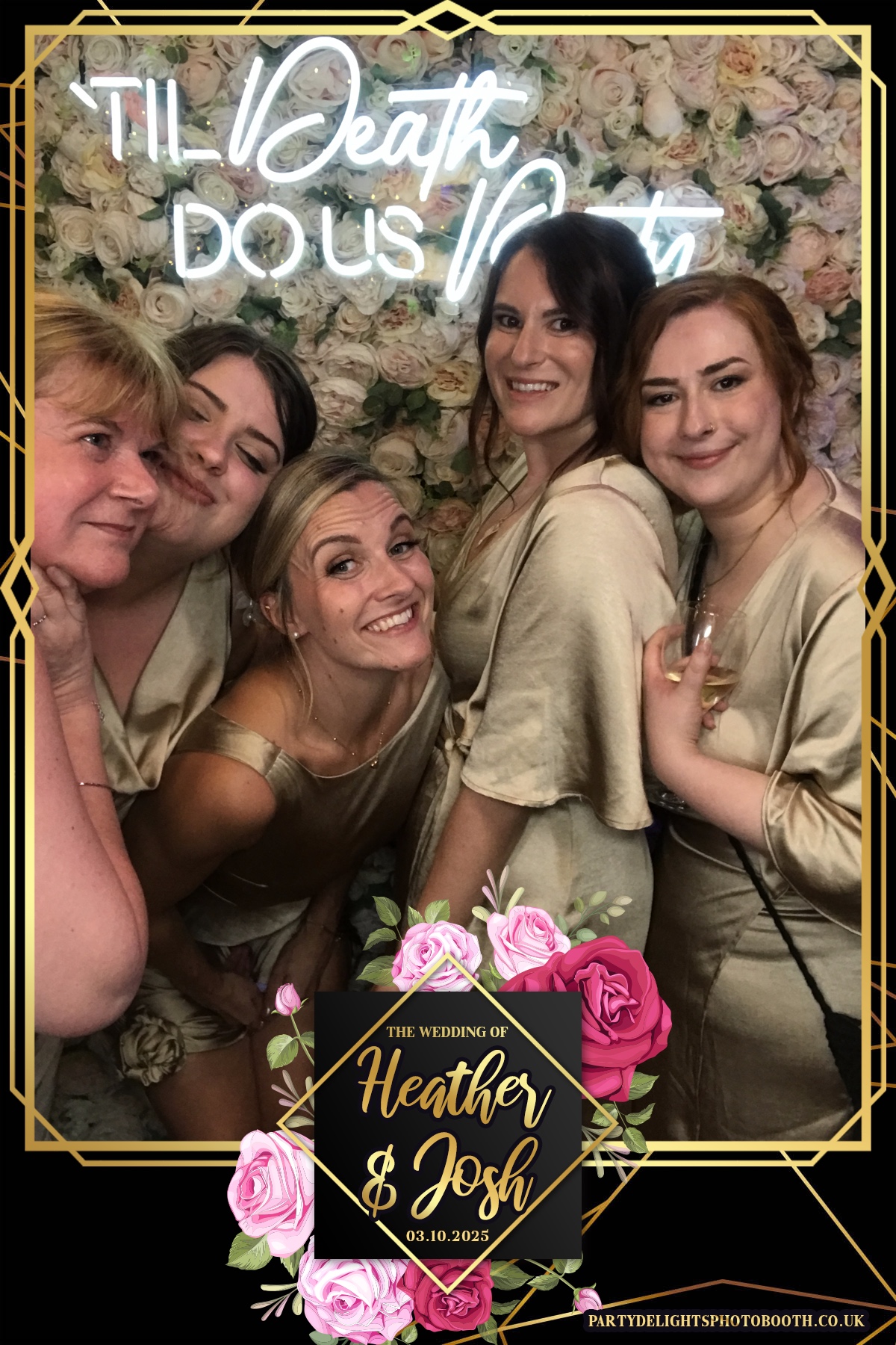 Heather and Josh's Wedding | View more photos from the event at gallery.partydelightsphotobooth.co.uk/u/PartyDelightsPhotoBooth/Heather-and-Joshs-Wedding