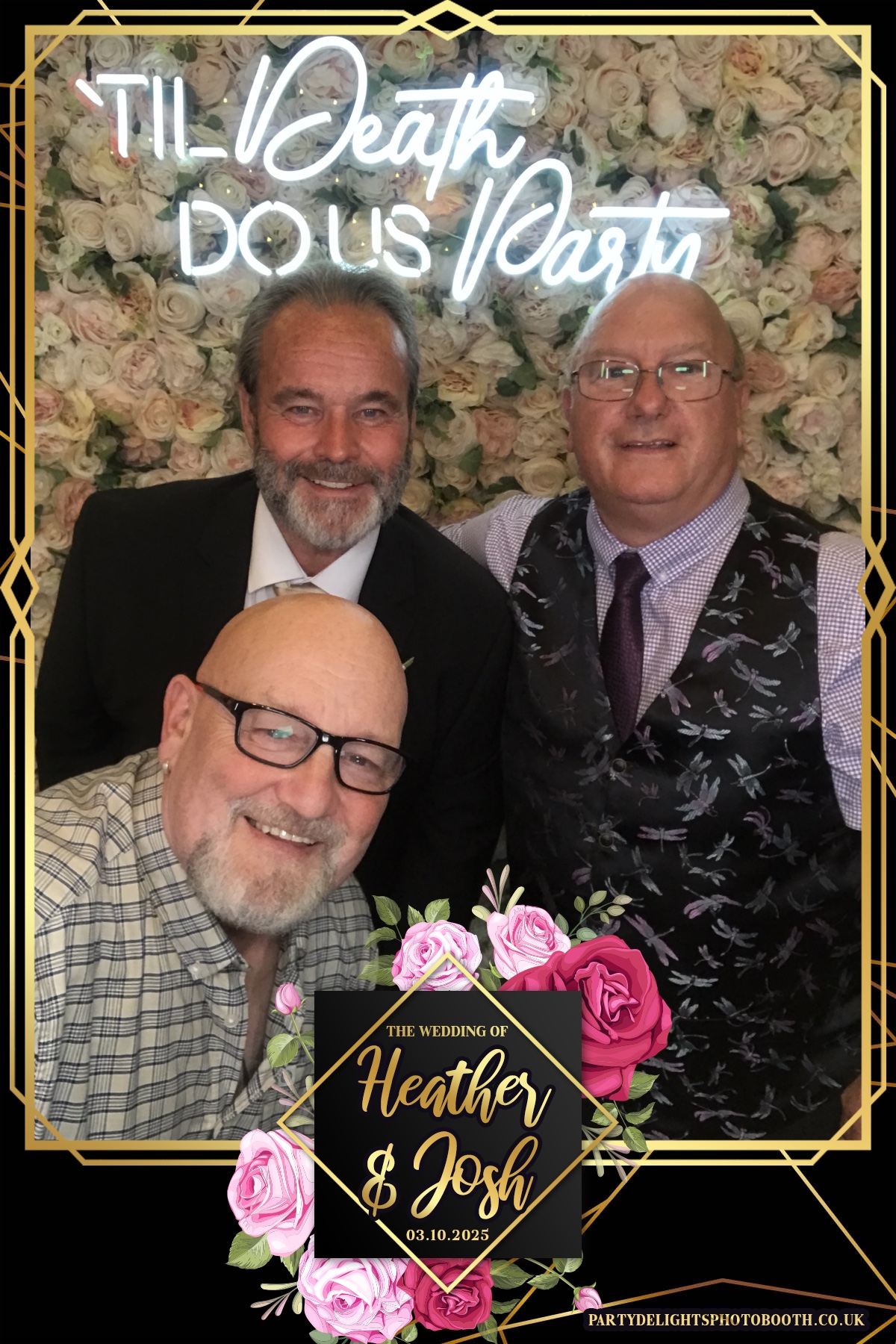 Heather and Josh's Wedding | View more photos from the event at gallery.partydelightsphotobooth.co.uk/u/PartyDelightsPhotoBooth/Heather-and-Joshs-Wedding