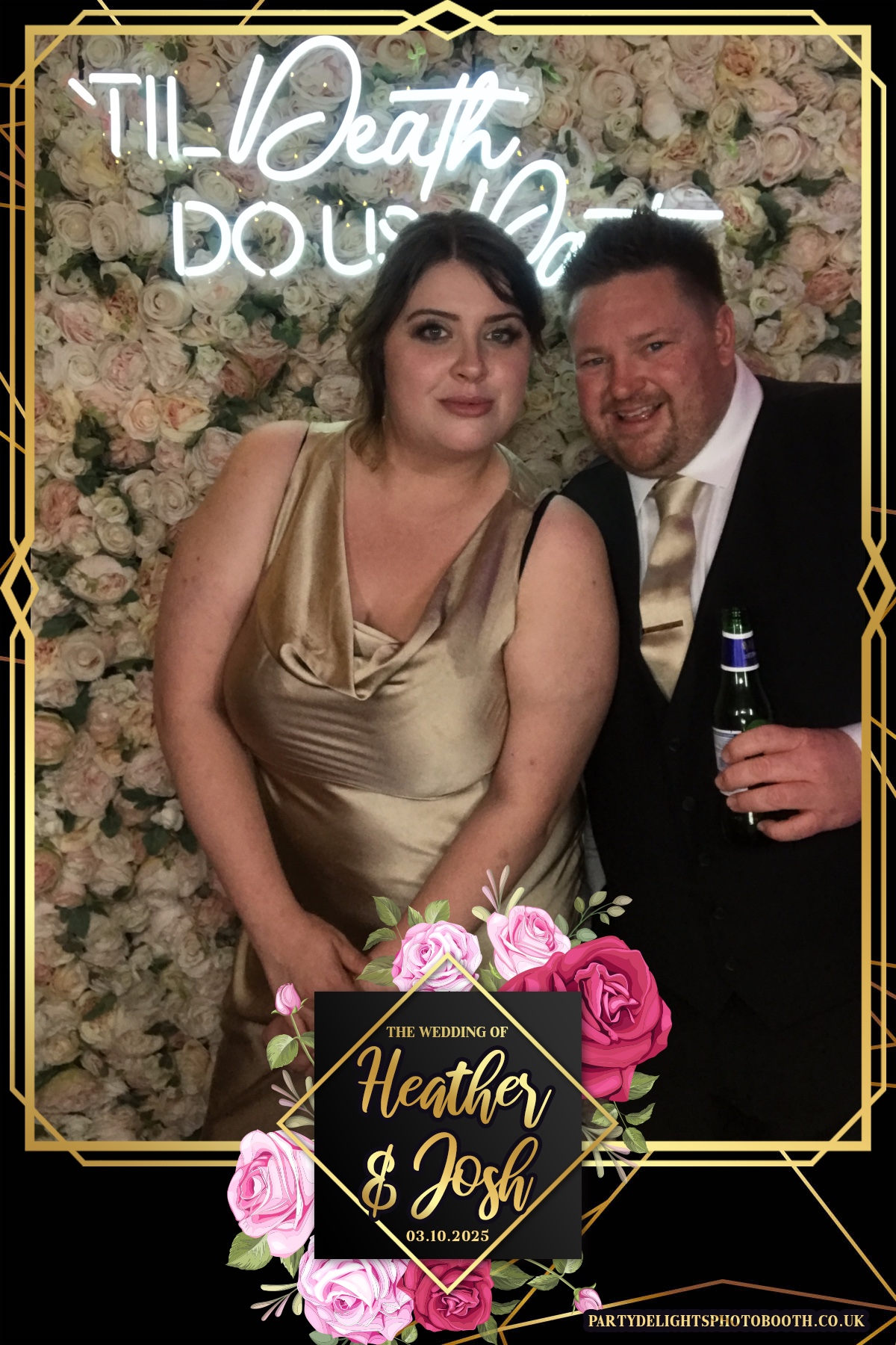 Heather and Josh's Wedding | View more photos from the event at gallery.partydelightsphotobooth.co.uk/u/PartyDelightsPhotoBooth/Heather-and-Joshs-Wedding