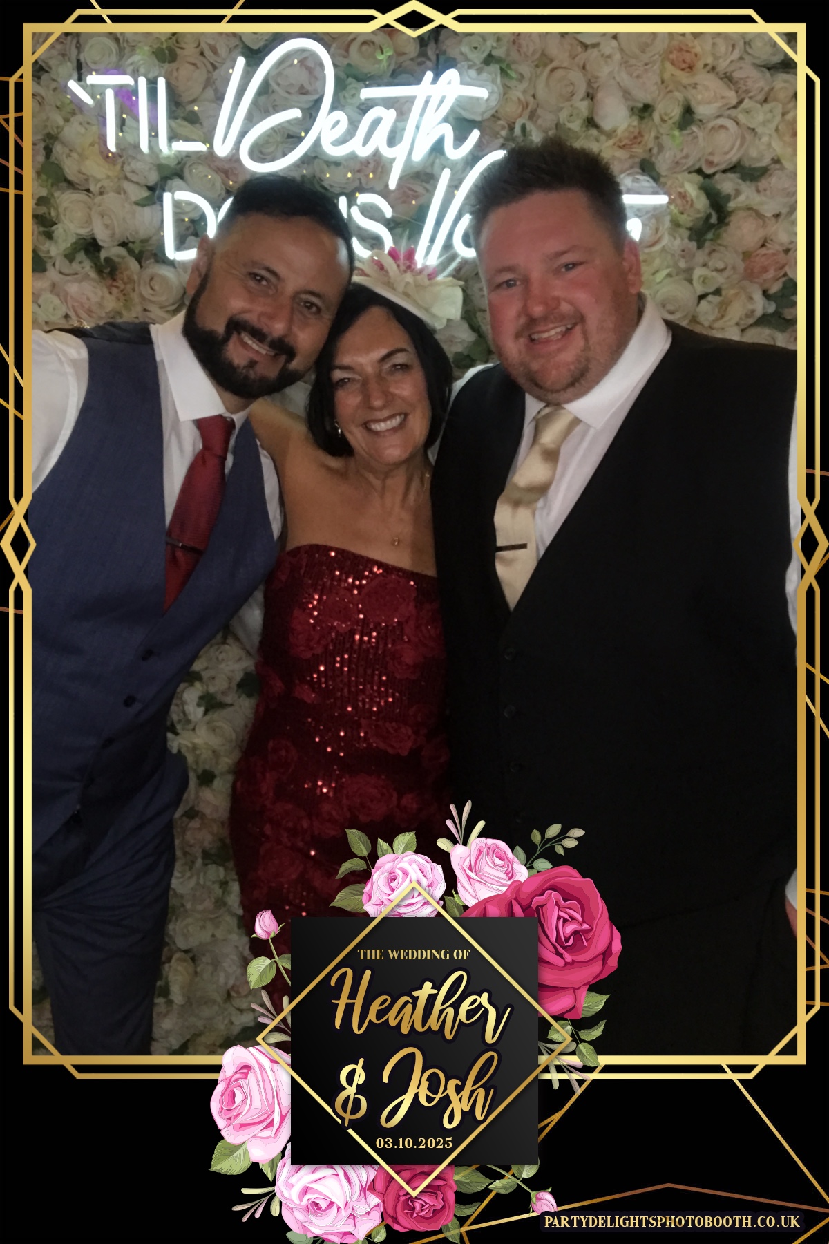 Heather and Josh's Wedding | View more photos from the event at gallery.partydelightsphotobooth.co.uk/u/PartyDelightsPhotoBooth/Heather-and-Joshs-Wedding