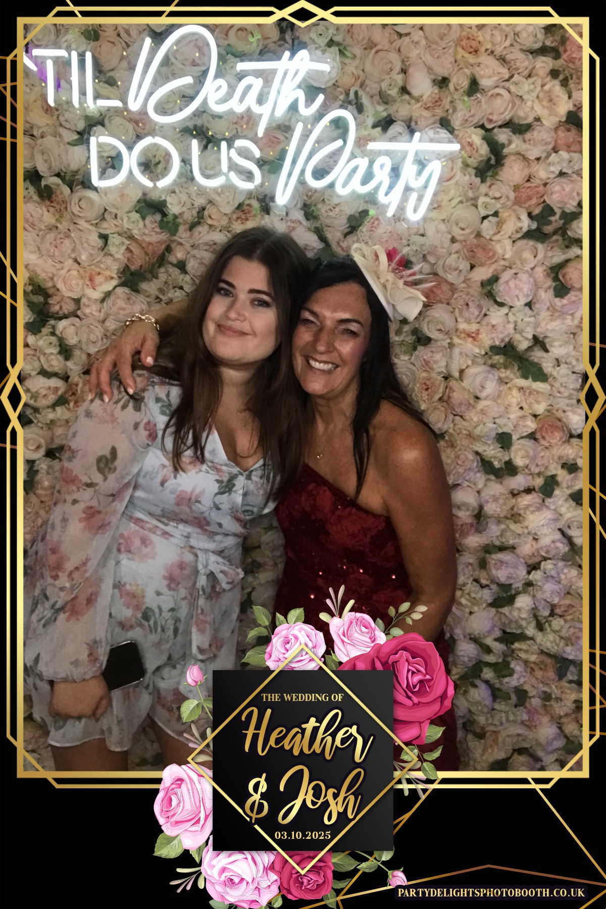 Heather and Josh's Wedding | View more photos from the event at gallery.partydelightsphotobooth.co.uk/u/PartyDelightsPhotoBooth/Heather-and-Joshs-Wedding