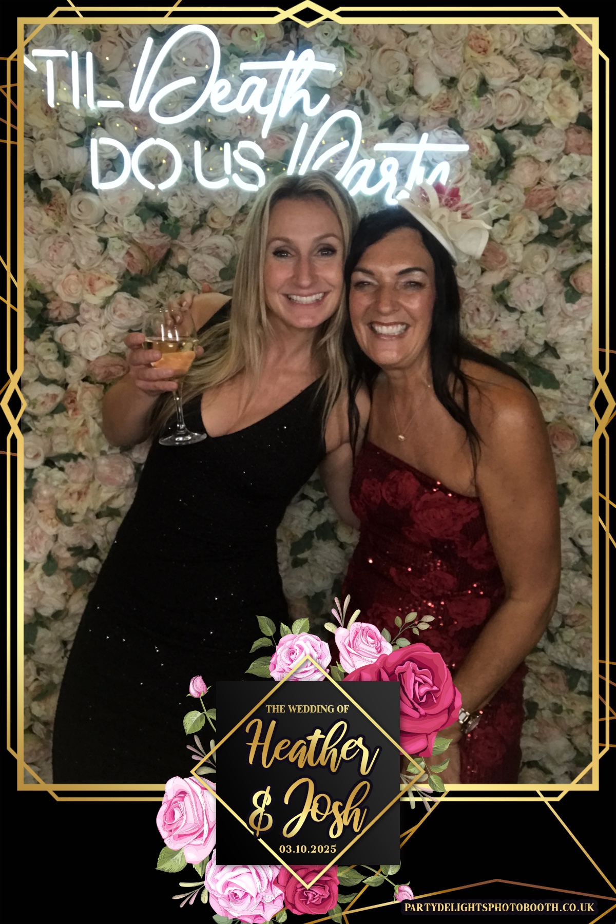 Heather and Josh's Wedding | View more photos from the event at gallery.partydelightsphotobooth.co.uk/u/PartyDelightsPhotoBooth/Heather-and-Joshs-Wedding