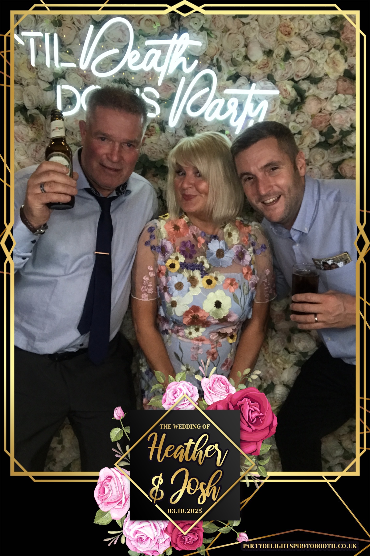 Heather and Josh's Wedding | View more photos from the event at gallery.partydelightsphotobooth.co.uk/u/PartyDelightsPhotoBooth/Heather-and-Joshs-Wedding