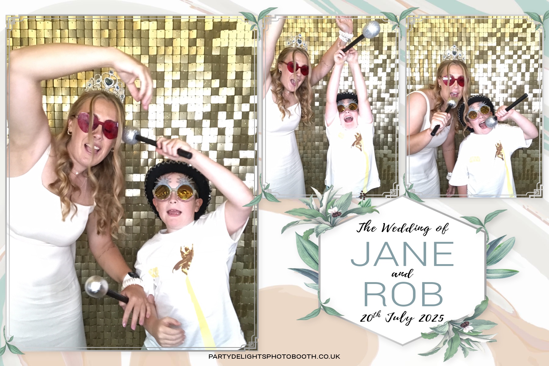 Jane and Rob's Wedding | View more photos from the event at gallery.partydelightsphotobooth.co.uk/u/PartyDelightsPhotoBooth/Jane-and-Robs-Wedding