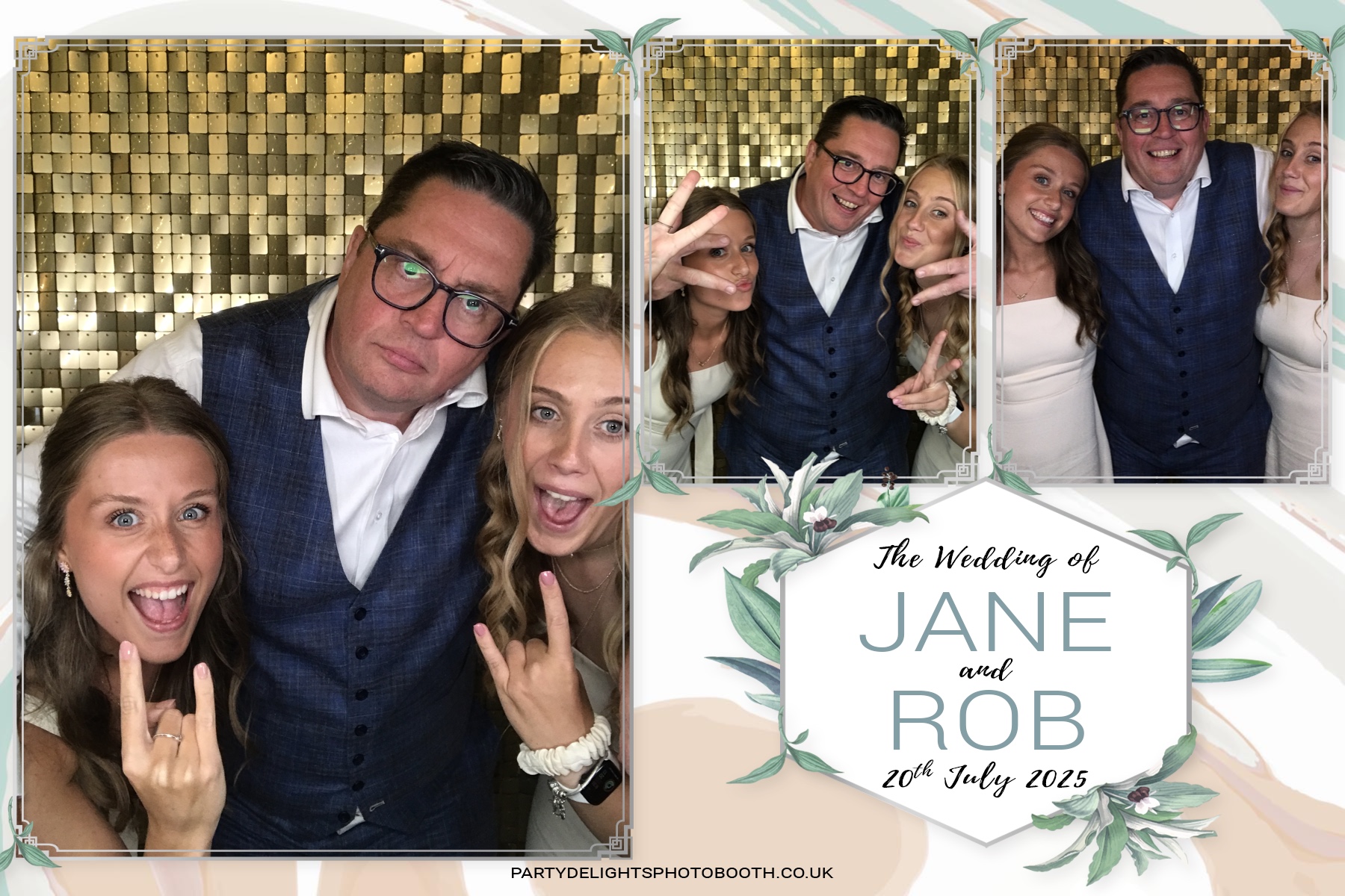 Jane and Rob's Wedding | View more photos from the event at gallery.partydelightsphotobooth.co.uk/u/PartyDelightsPhotoBooth/Jane-and-Robs-Wedding